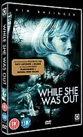 HUNTED DVD NEWS - Kim Basinger and Guillermo del Toro - WHILE SHE WAS OUT - out on 27th October