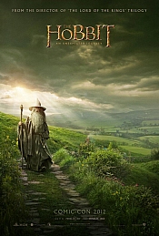 MEDIA - HOBBIT  UN VOYAGE INATTENDU LE  - Laffiche du Comic-Con 