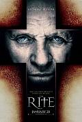 MEDIA - RITE LE THE RITE poster with Anthony Hopkins